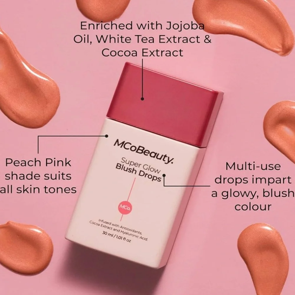 MCoBeauty | Best Seller Super Glow Bronzing Drops Golden Drops & Blush Drops 3